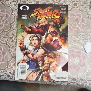 Street Fighter Comic by - Multicolor